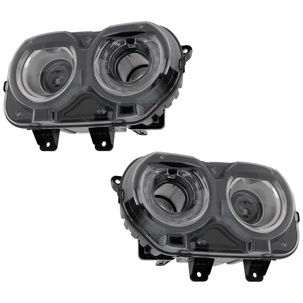 2015-2023 Dodge Challenger Headlights - Driver & Passenger Side (68378878AB)