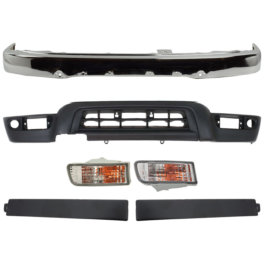 1999-2002 Toyota 4Runner Bumper Face Bar - Front (5210135660)
