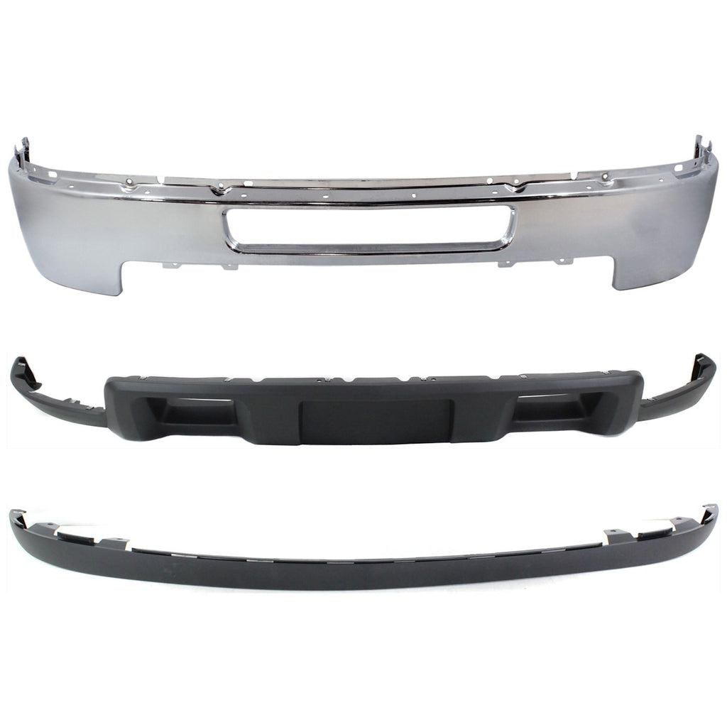 2011-2014 Chevrolet Silverado 2500 HD & Silverado 3500 HD Bumper Face Bar - Front (25832522)