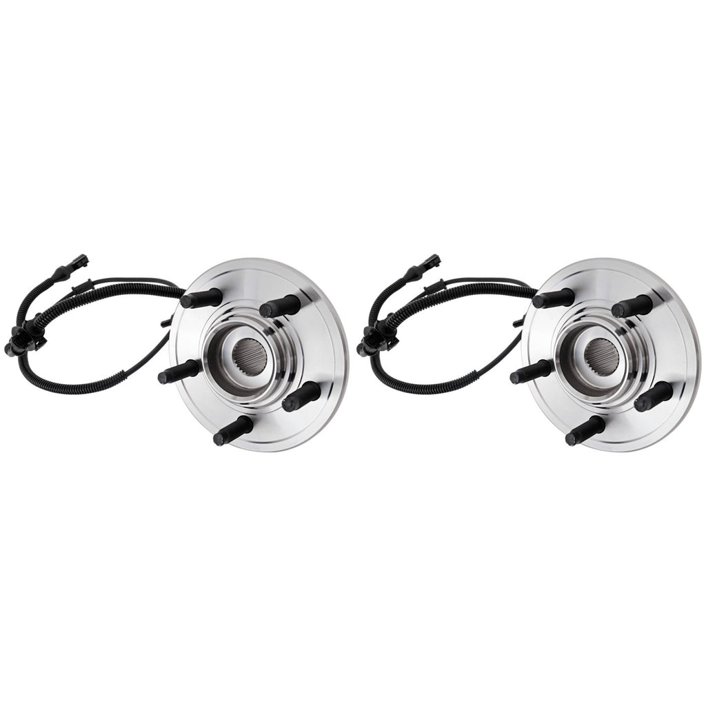 2002-2005 Ford Explorer, Lincoln Aviator & Mercury Mountaineer Wheel Hubs - Front, Driver & Passenger Side (4L2Z1104AA)
