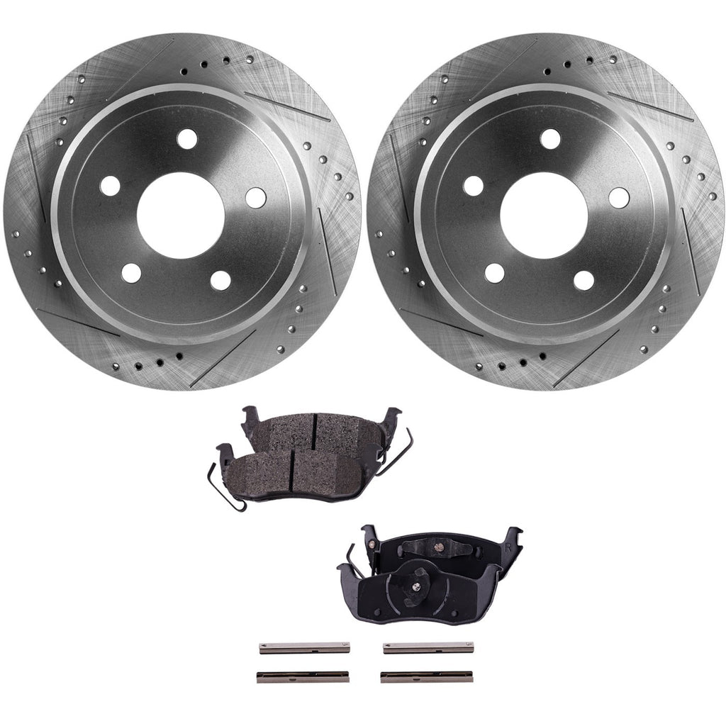 2005-2010 Jeep Commander & Grand Cherokee Brake Rotor - Rear (43083)