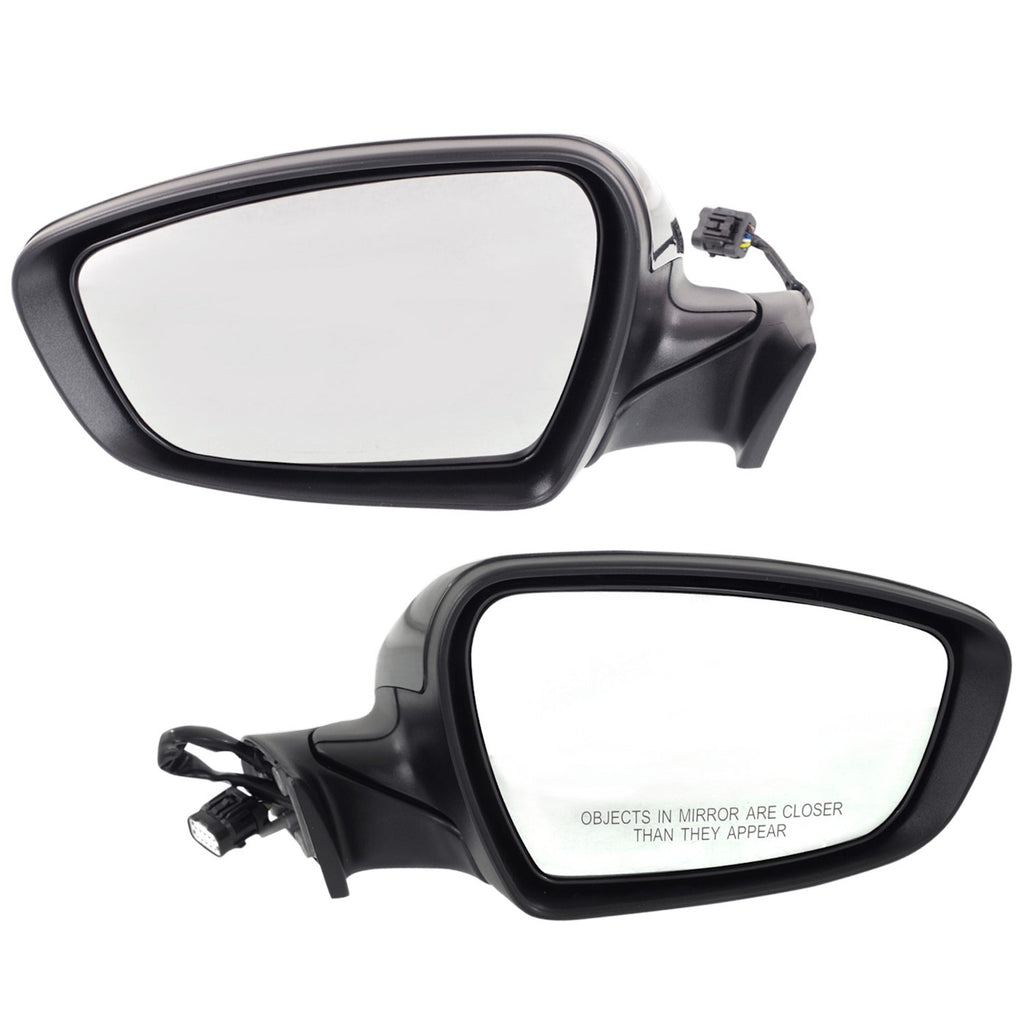 2014-2016 Kia Forte & Forte5 Mirrors - Driver & Passenger Side, Heated, Sedan (87610A7270)