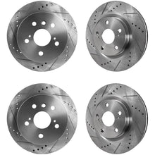 Load image into Gallery viewer, 2012-2018 Toyota Brake Rotors - Front &amp; Rear (31434)