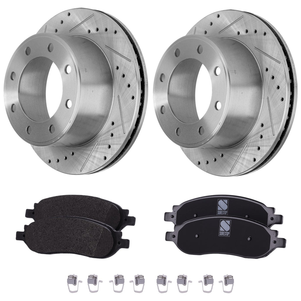 2005-2007 Ford F-250 Super Duty & F-350 Super Duty Brake Rotor - Rear (54141)