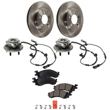 Load image into Gallery viewer, 2006-2010 Ford Explorer, Ford Explorer Sport Trac &amp; Mercury Mountaineer Wheel Hubs - Front, Driver &amp; Passenger Side