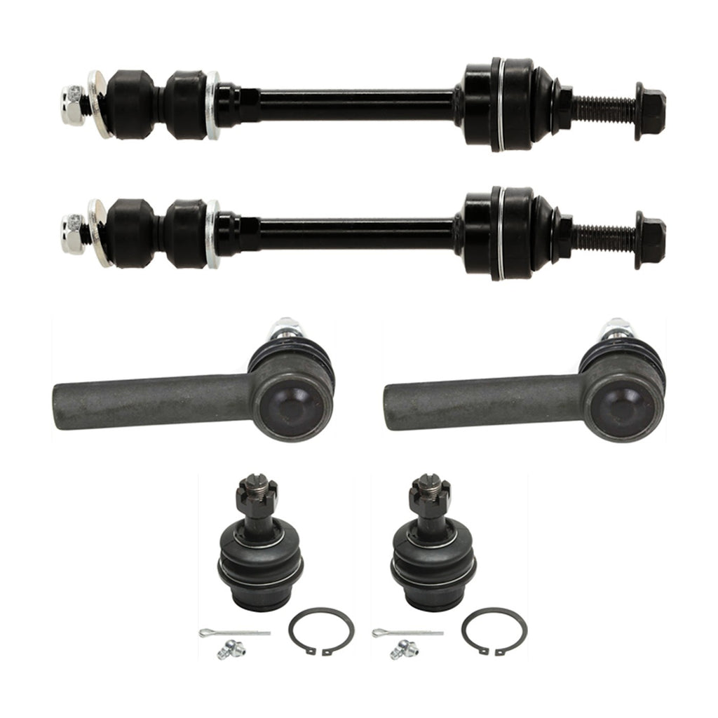 2005-2011 Dodge Dakota, Mitsubishi Raider & Ram Dakota Tie Rod Ends - Front, Driver & Passenger Side, Outer (1016754)