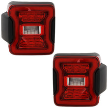 Load image into Gallery viewer, 2019-2024 Jeep Wrangler Tail Lights - LED, Left &amp; Right, Assembly (68474044AB)