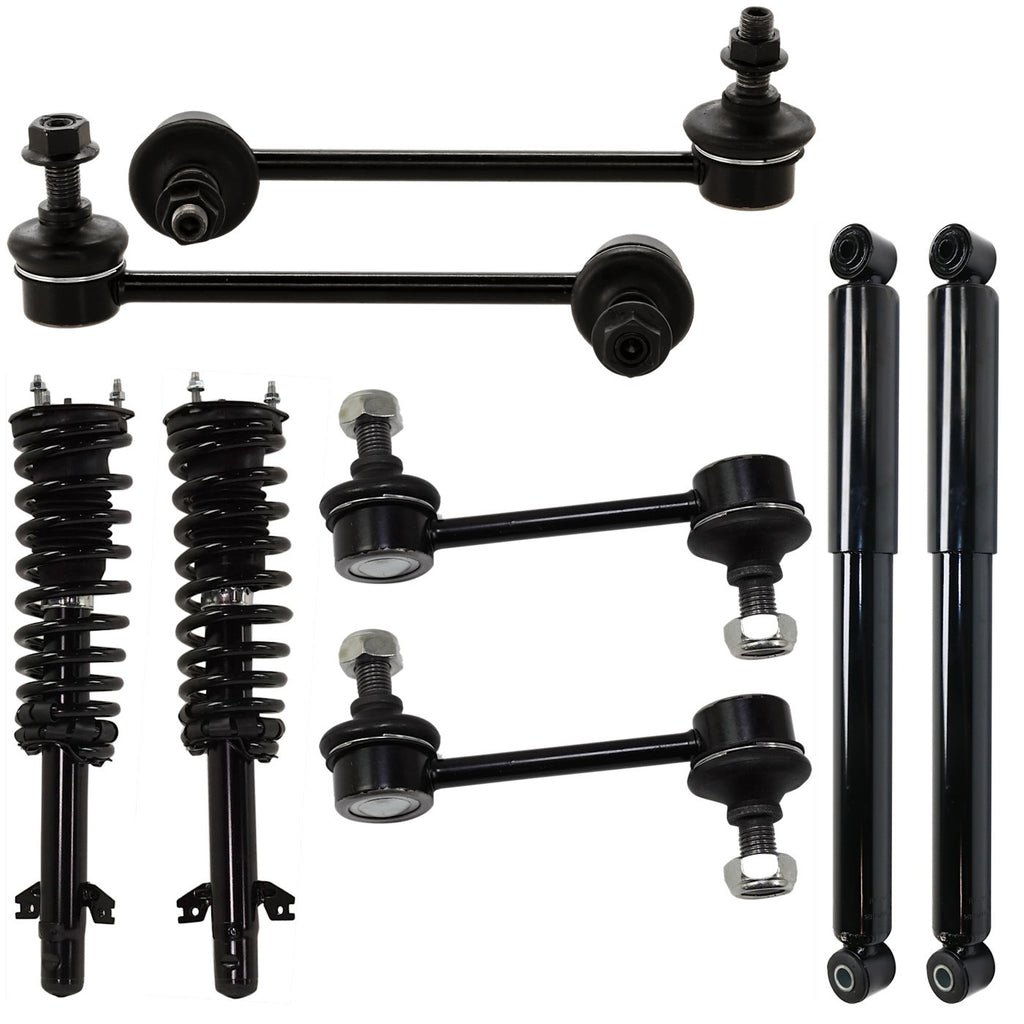 2009-2013 Mazda 6 Suspension Parts - Front & Rear, Driver & Passenger Side (GS3L28700D)