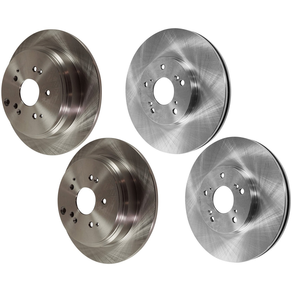 2002-2004 Honda Odyssey Brake Rotors - Front & Rear (42510S0XA00)