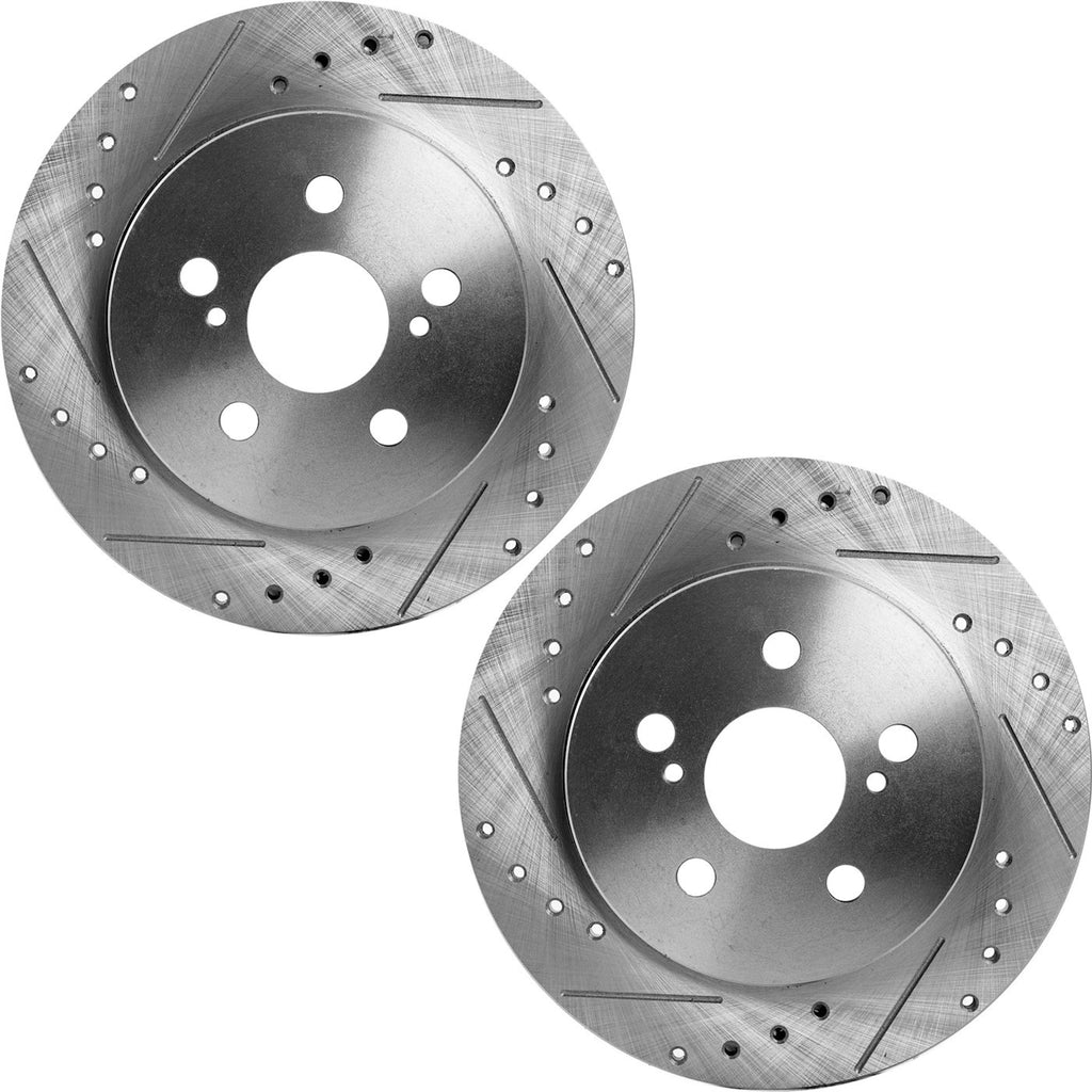 2009-2022 Lexus, Pontiac & Toyota Brake Rotor - Rear, AWD, Sedan (44633)