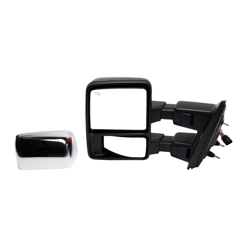 2013-2014 Ford F-150 Towing Mirror - Left, Heated (DL3Z17683AAPFM)