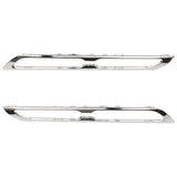 Grille Trims Grill Set of 2  Driver & Passenger Side Lower for MB Mercedes Pair