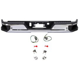 2020-2024 GM Bumper - Rear, Chrome (84564757PFM)