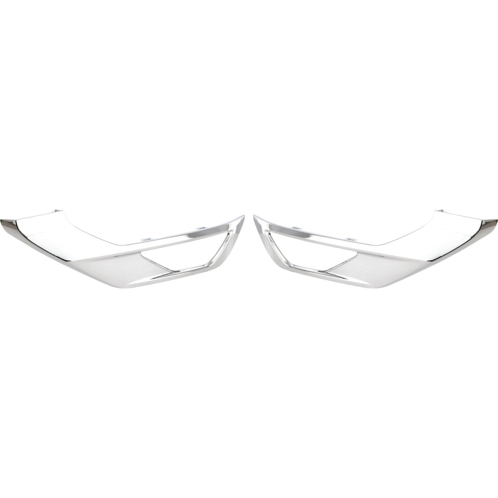 2022-2024 Mitsubishi Outlander Bumper Trims - Front, Driver & Passenger Side (6407A273)