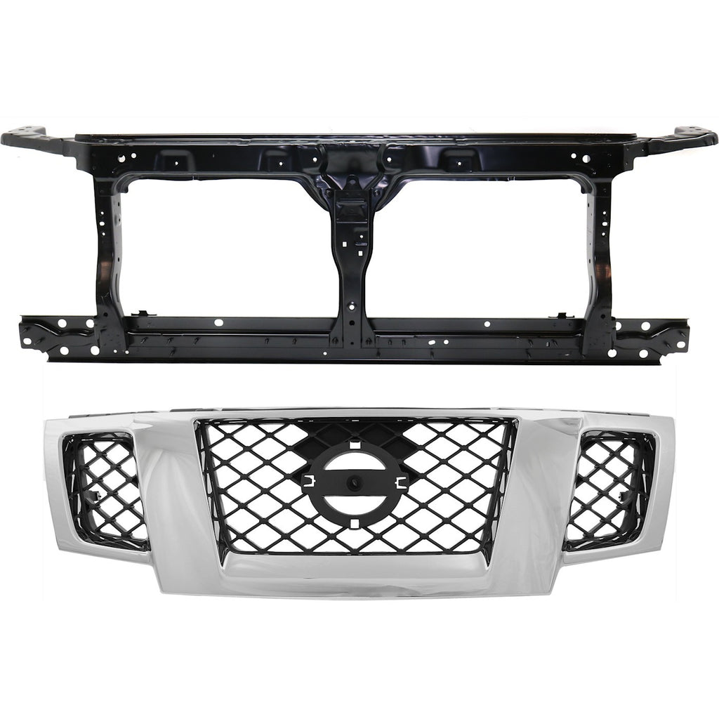 2015-2019 Nissan Frontier Radiator Support (62500ZL80B)