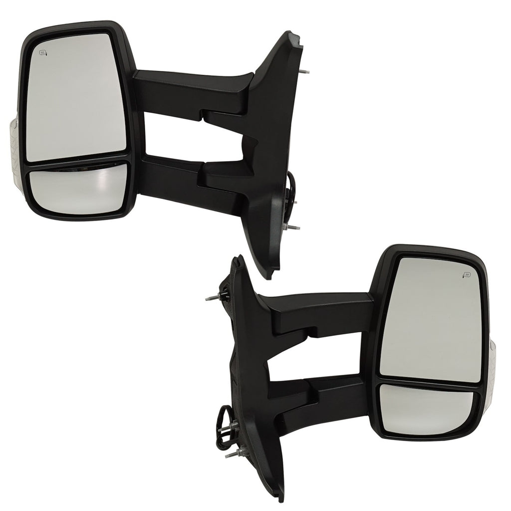 2018-2019 Ford Transit-150, Transit-250 & Transit-350 Towing Mirrors - Driver & Passenger Side, Heated