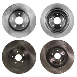 2002-2008 Saab 9-2X, Subaru Forester & Subaru Impreza Brake Rotors - Front & Rear (26300AE060)
