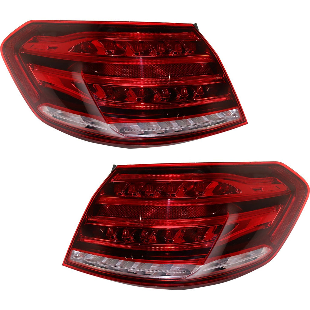 2014-2015 Mercedes-Benz Tail Lights Outer Driver & Passenger
