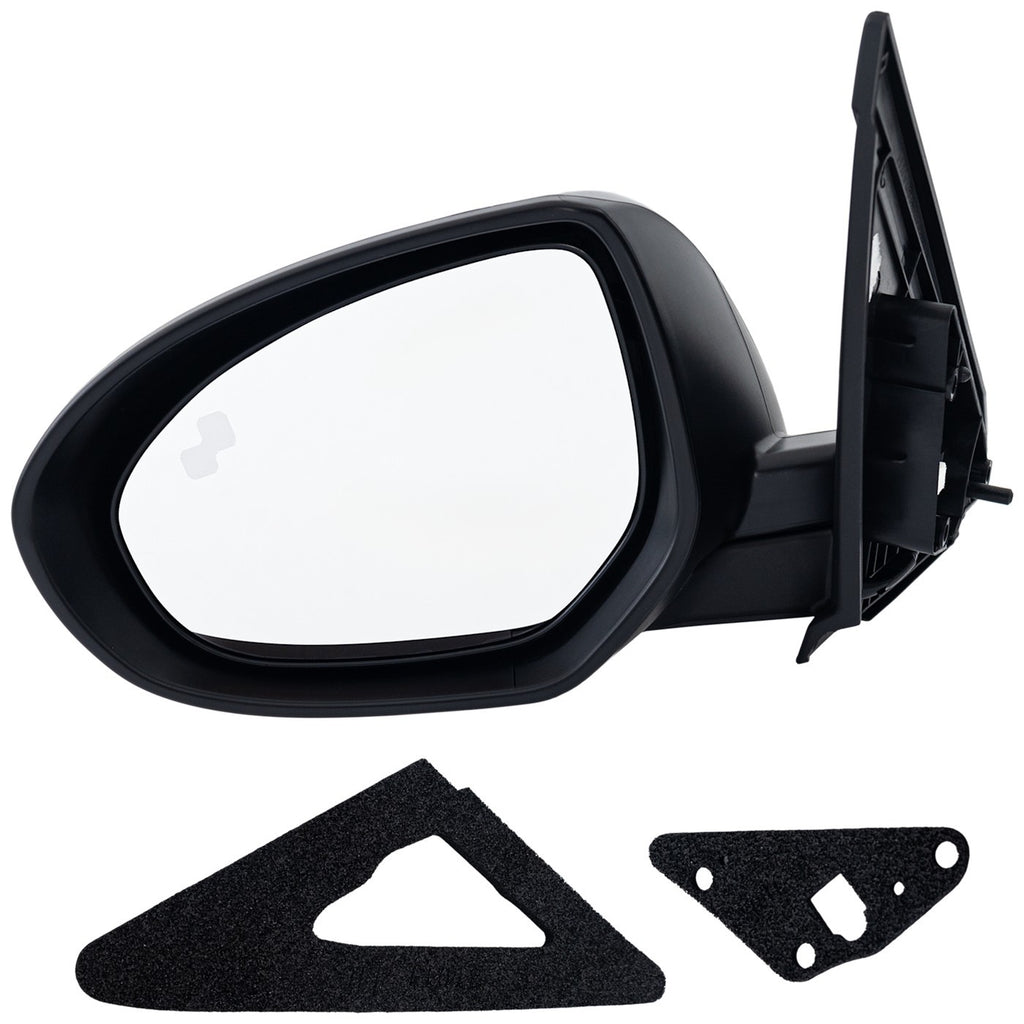 2012-2013 Mazda 3 Mirror - Left (BGV86918ZFPFM)