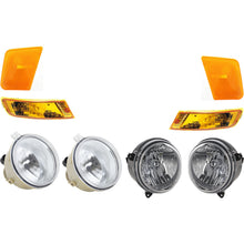 Load image into Gallery viewer, 2005-2007 Jeep Liberty Fog Lights - Front, Driver &amp; Passenger Side (55156866AA)