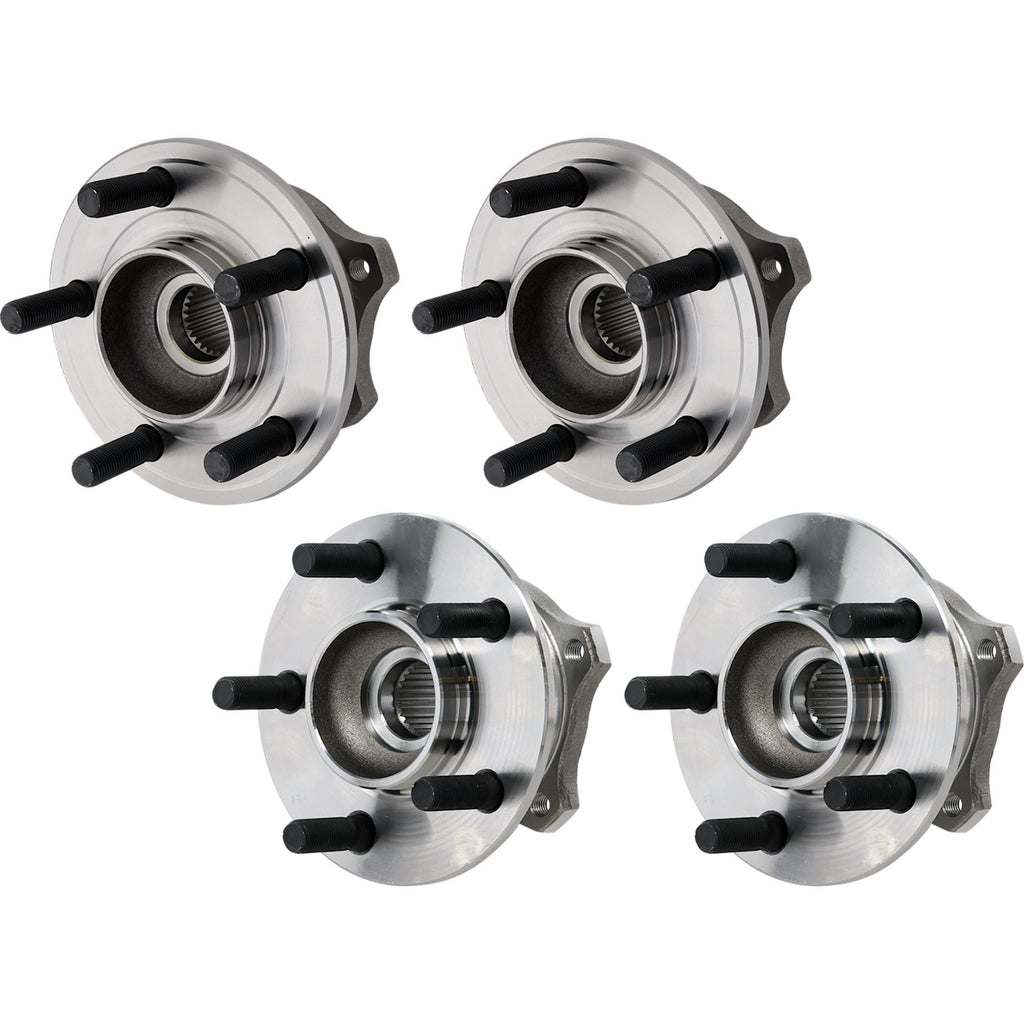 2005-2009 Chrysler 300, Dodge Charger & Dodge Magnum Wheel Hubs - Front & Rear, Driver & Passenger Side (91248389)