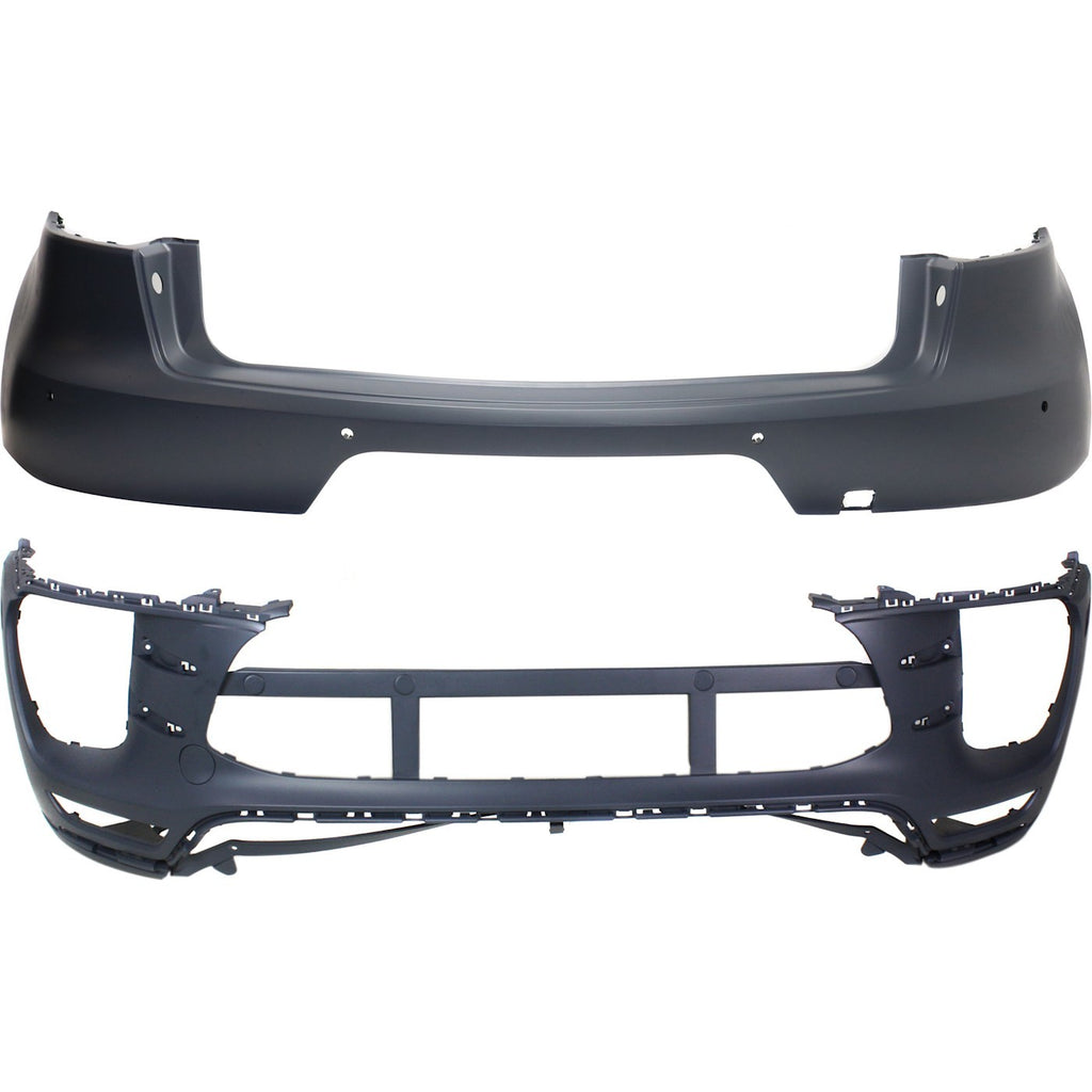 2015-2018 Porsche Macan Bumper Covers - Front & Rear (95B807217GG2X)