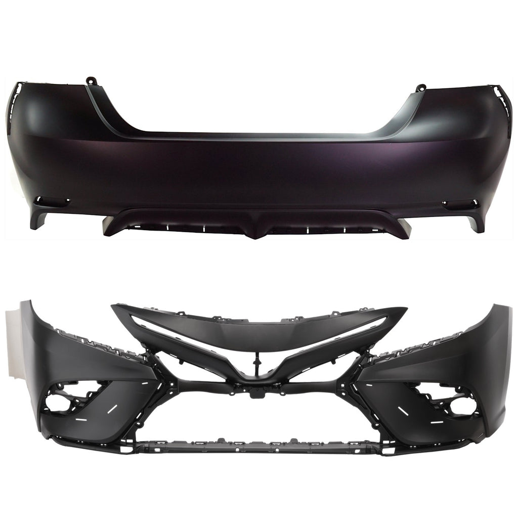 2021-2024 Toyota Camry Bumper Covers - Front & Rear (521190X954)