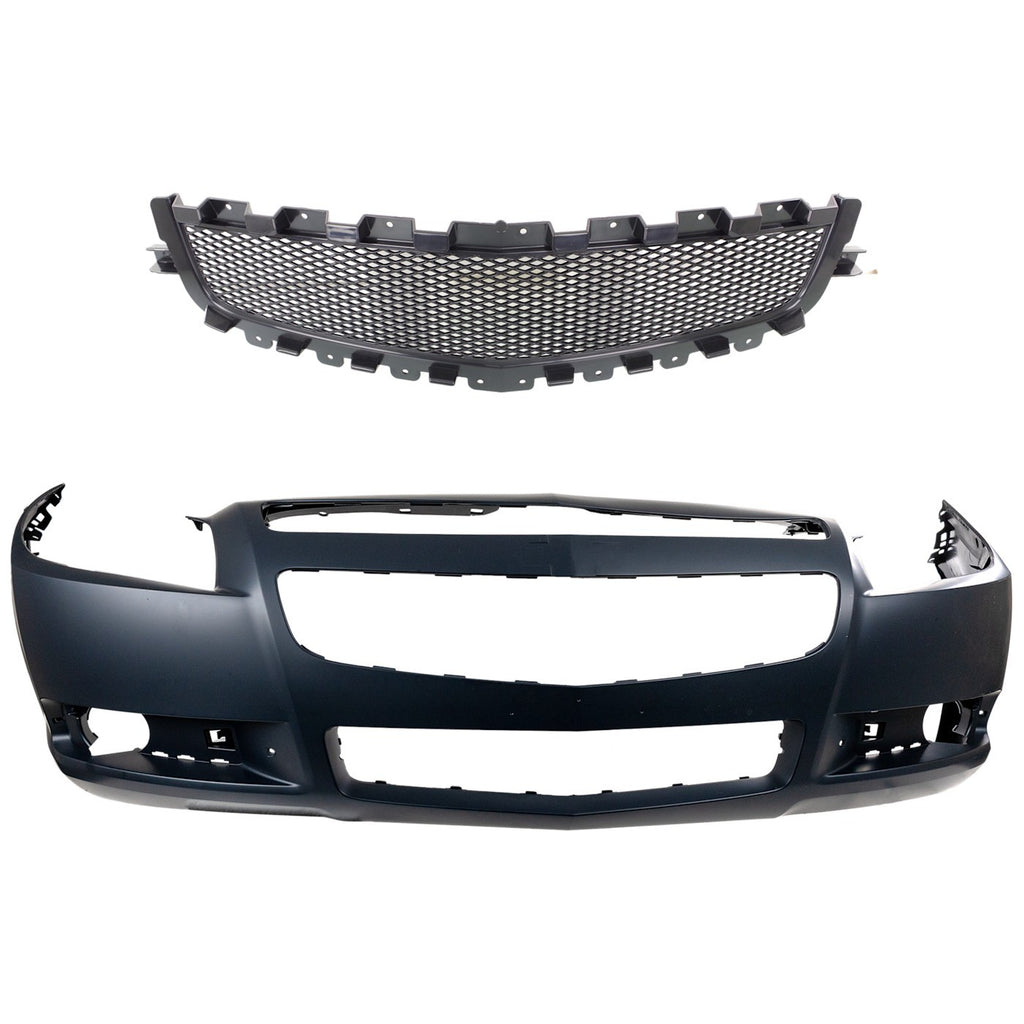 2008-2012 Chevrolet Malibu Bumper Cover - Front, Sedan (20832808)