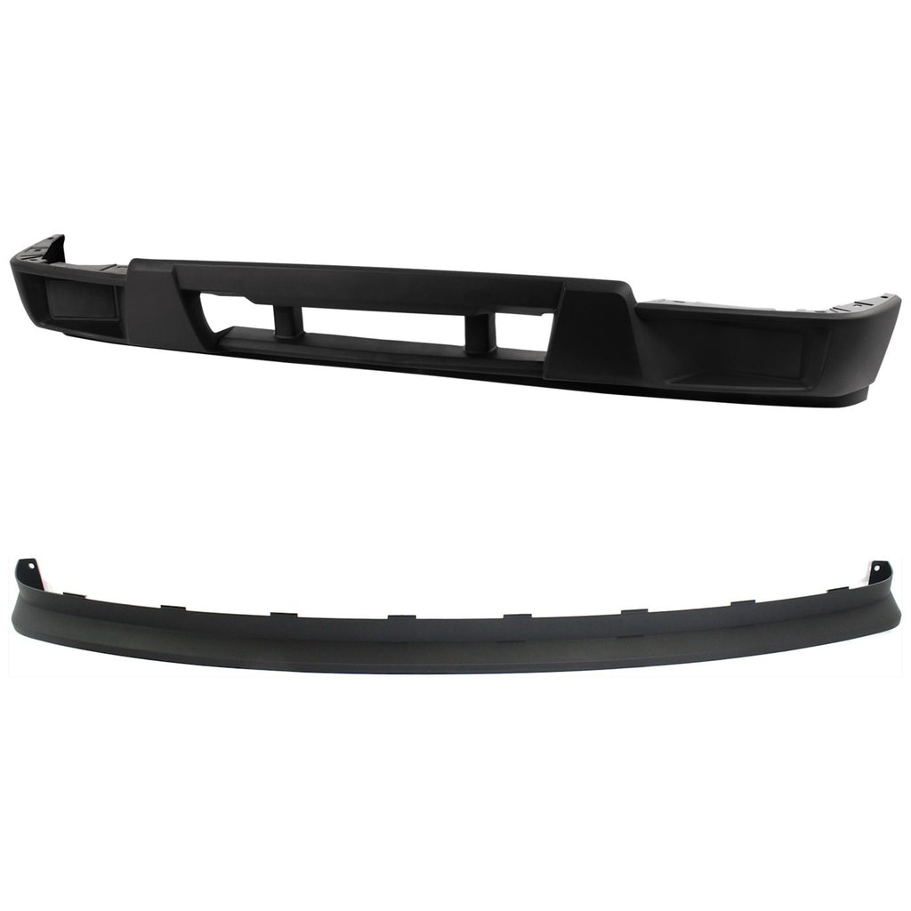 2004-2012 Chevrolet, GMC & Isuzu Bumper Cover - Front (12335806)