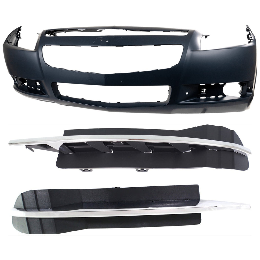 2008-2012 Chevrolet Malibu Bumper Cover - Front, Sedan (20832808)