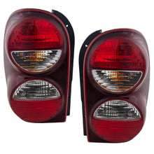 Load image into Gallery viewer, 2005-2007 Jeep Liberty Tail Lights - Left &amp; Right, Halogen, with Bulbs