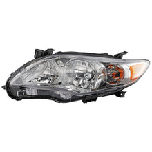Load image into Gallery viewer, 2011-2013 Toyota Corolla Headlight - Left, Chrome, w/ Bulbs (8115002B50)