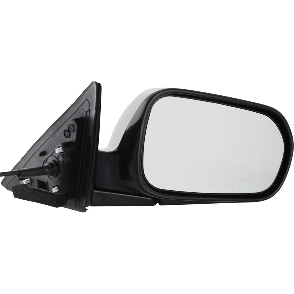 Kool Vue 1998-2002 Honda Accord Power Mirror - Right, Paintable, Manual Folding (76200S84A31ZB)