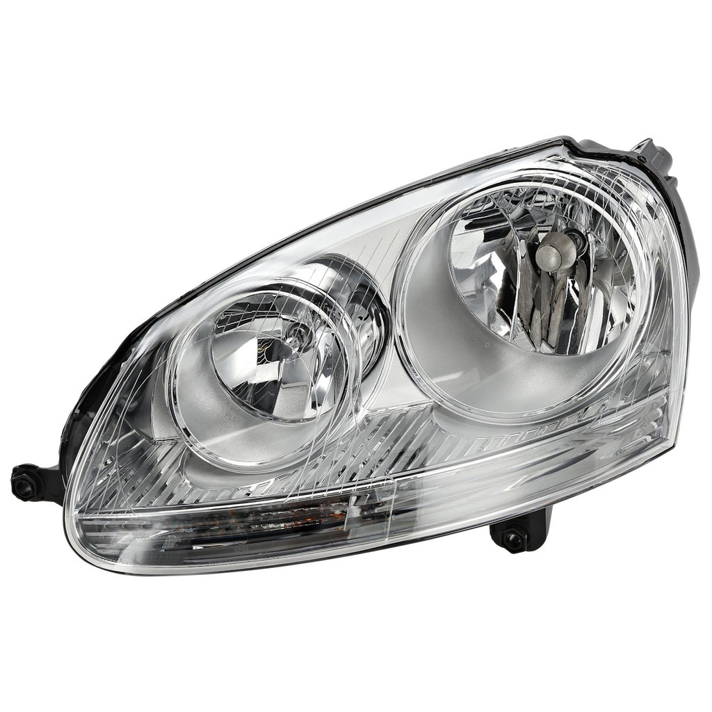2005-2010 Volkswagen Headlight - Left Side With Bulb (9614055)