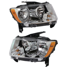 Load image into Gallery viewer, 2011-2013 Jeep Compass Headlights - Halogen, Left &amp; Right, w/ Bulbs (68088868ADPFM)