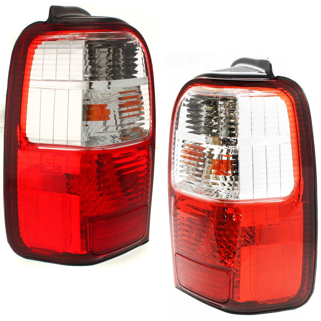2001-2002 Toyota 4Runner Tail Lights - Left & Right, w/ Bulbs (8155035240)