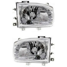 Load image into Gallery viewer, 1999-2004 Nissan Pathfinder Headlights - Left &amp; Right, w/ Bulbs (260102W625)