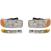 Load image into Gallery viewer, 2006-2007 GMC Headlight - 4-Piece (15850352)