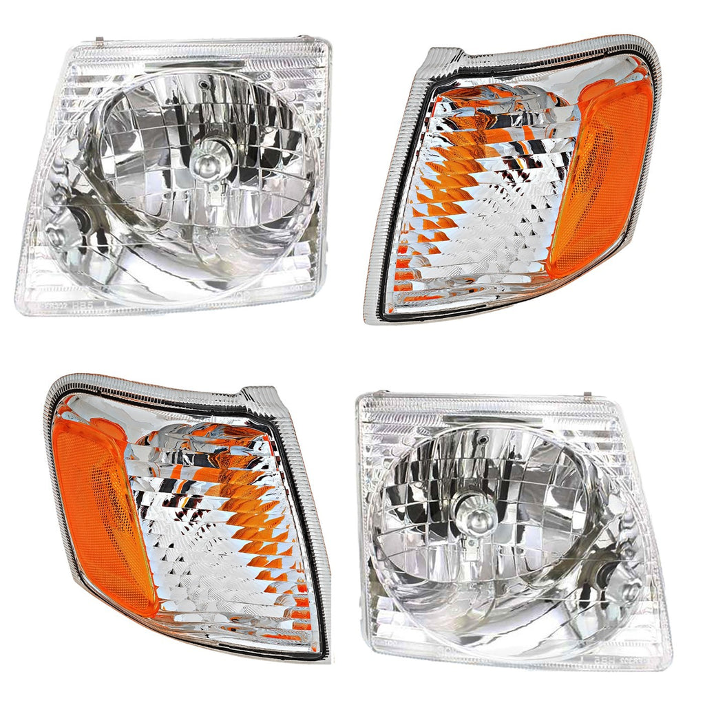 2001-2005 Ford Explorer Sport & Explorer Sport Trac Headlight (1L5Z13008BA)