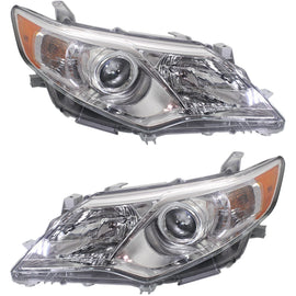 2012-2014 Toyota Camry Headlights - Left & Right (8111006470)