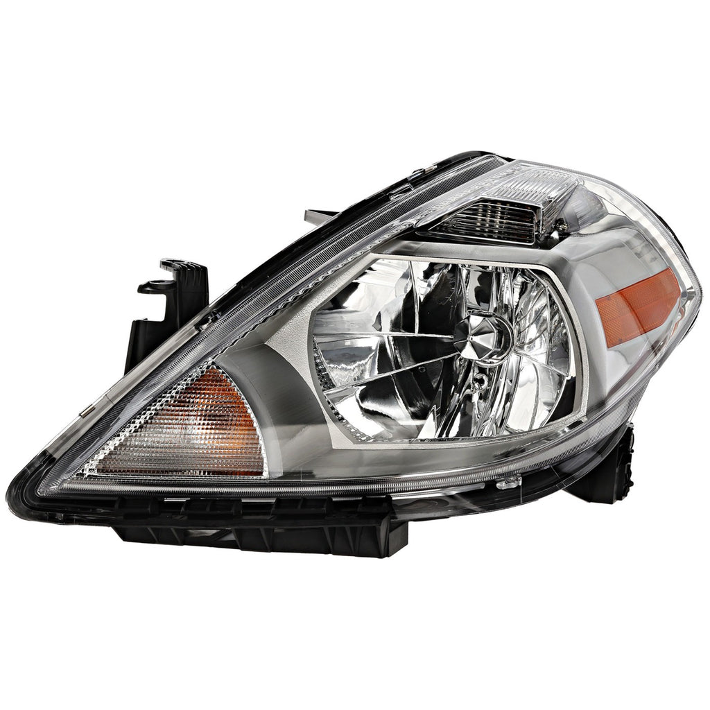 2007-2012 Nissan Versa Headlight - Halogen, Driver Side (26060EM30A)