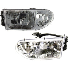Load image into Gallery viewer, 1999-2002 Mercury Villager &amp; Nissan Quest Headlights - Driver &amp; Passenger Side, w/ Bulbs (B60607B000)