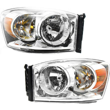 Load image into Gallery viewer, 2007-2009 Dodge Ram 1500, Ram 2500 &amp; Ram 3500 Headlight Left &amp; Right w/ Bulbs