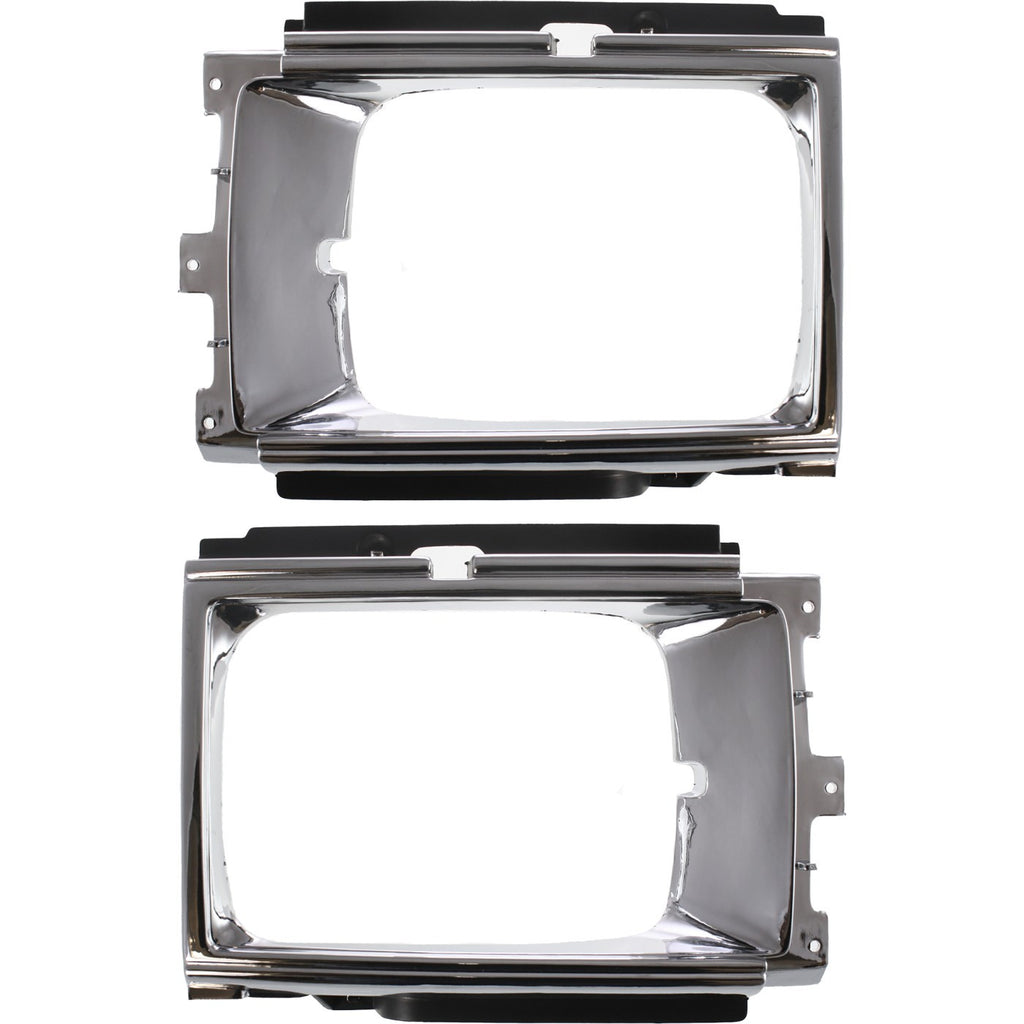 1984-1986 Toyota 4Runner & Pickup Headlights - Left & Right, Chrome (5313189106)