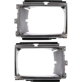 1984-1986 Toyota 4Runner & Pickup Headlights - Left & Right, Chrome (5313189106)