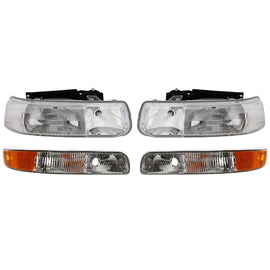 1999-2006 Chevrolet Headlights - Left & Right, 4-Piece (16526133)