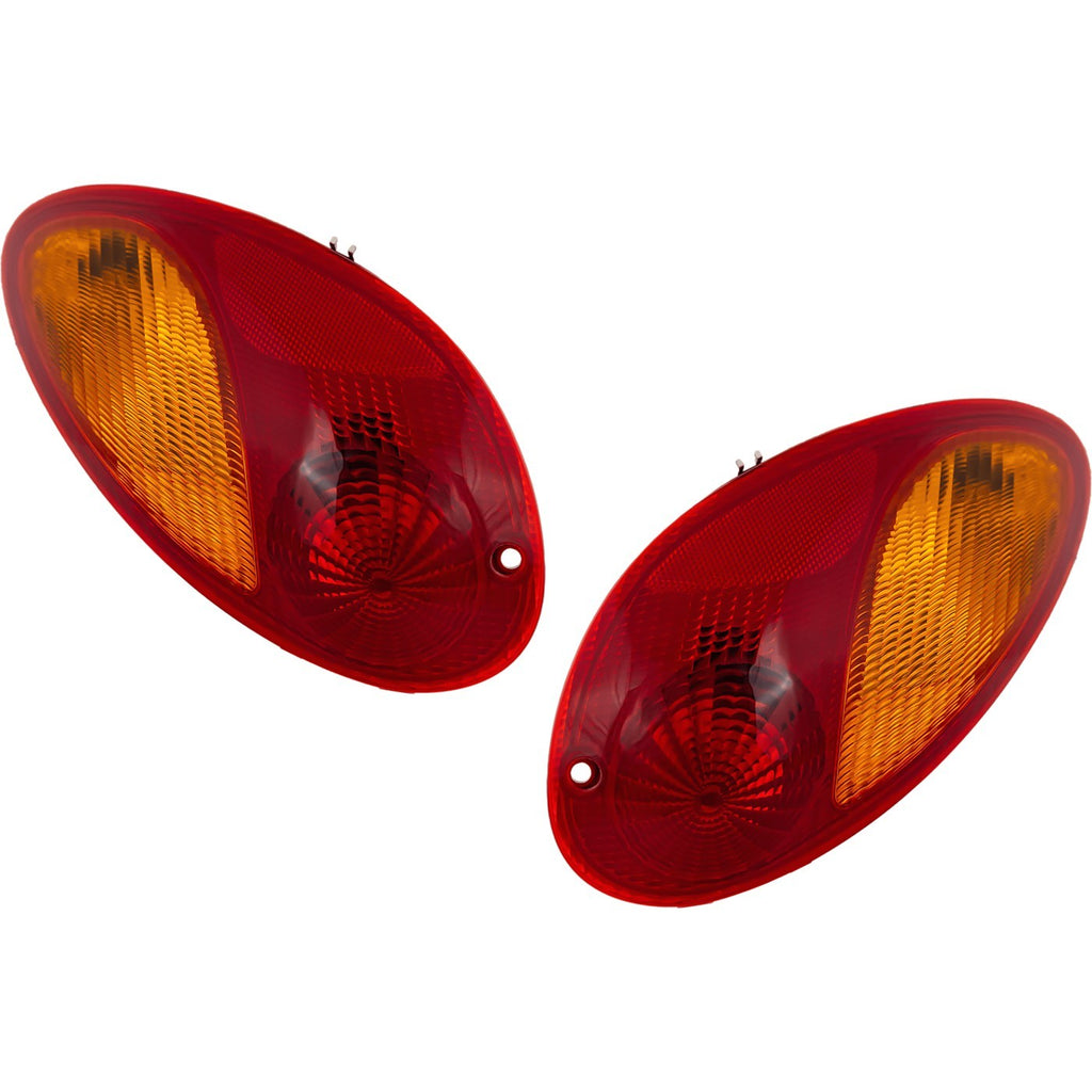 2001-2005 Chrysler PT Cruiser Tail Lights - Driver & Passenger Side, Assembly