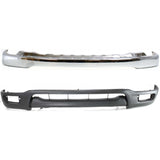 Bumper Kit For 2001-2004 Toyota Tacoma Front Chrome Face Bar with Valance