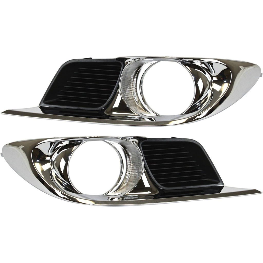 2011-2012 Toyota Avalon Fog Light Trims - Driver & Passenger Side, Chrome (5203007040)