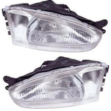 Load image into Gallery viewer, 1997-2002 Mitsubishi Mirage Headlights - Left &amp; Right, w/ Bulbs (MR296307)